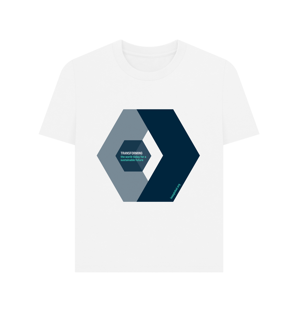 White Printed T-shirt Front
