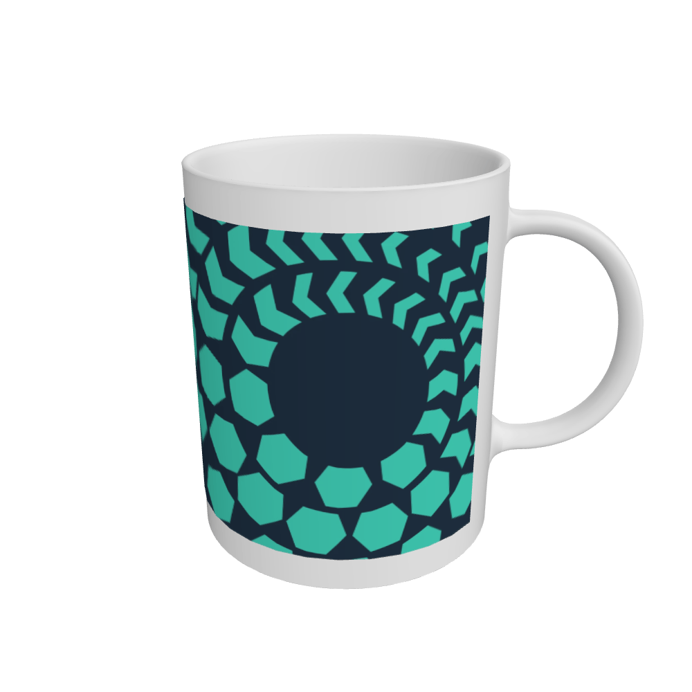 White Mug Front