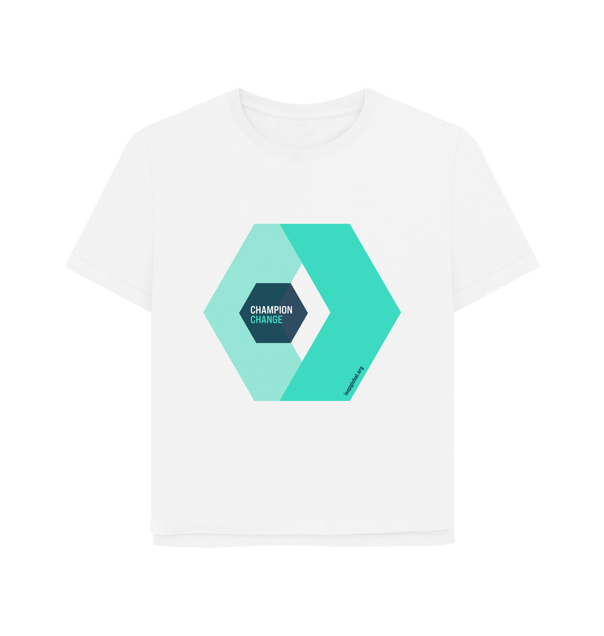 White Printed T-shirt Front