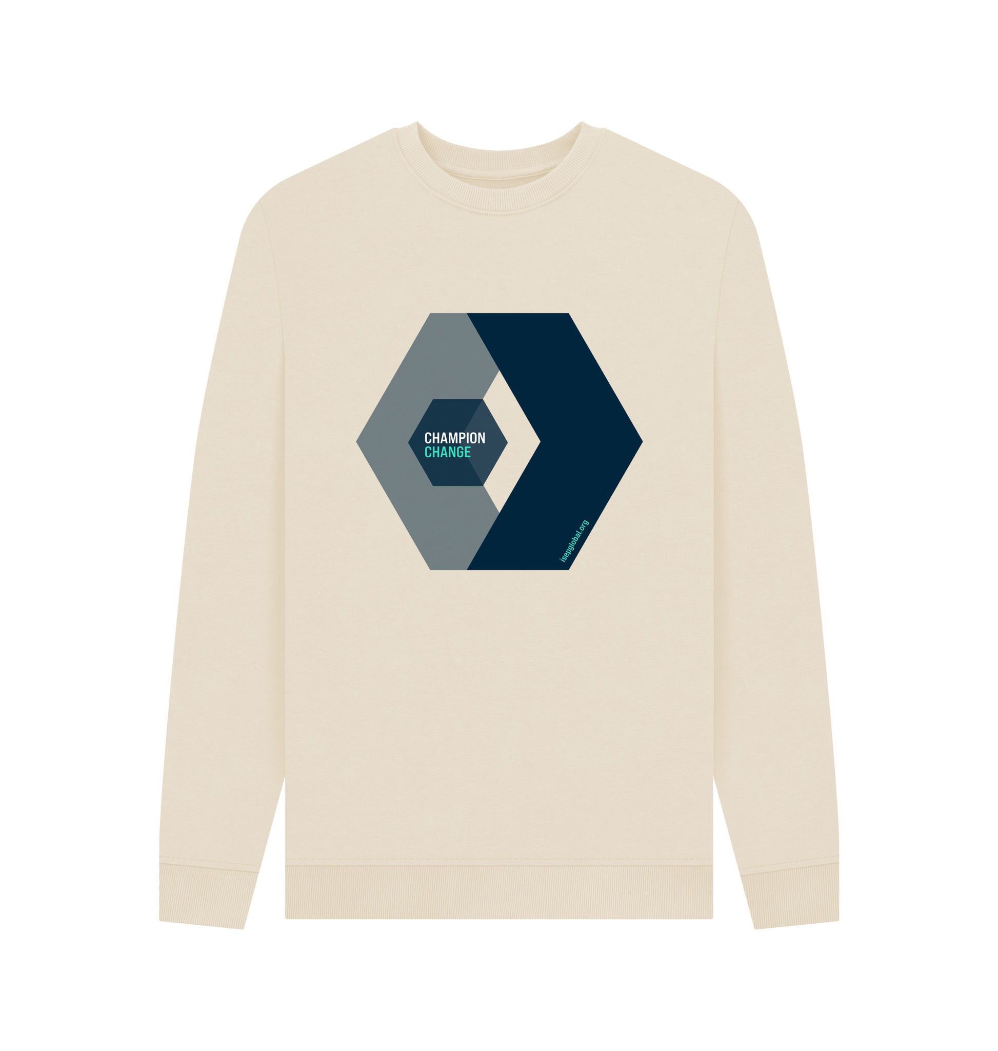 Oat Printed Sweater Front