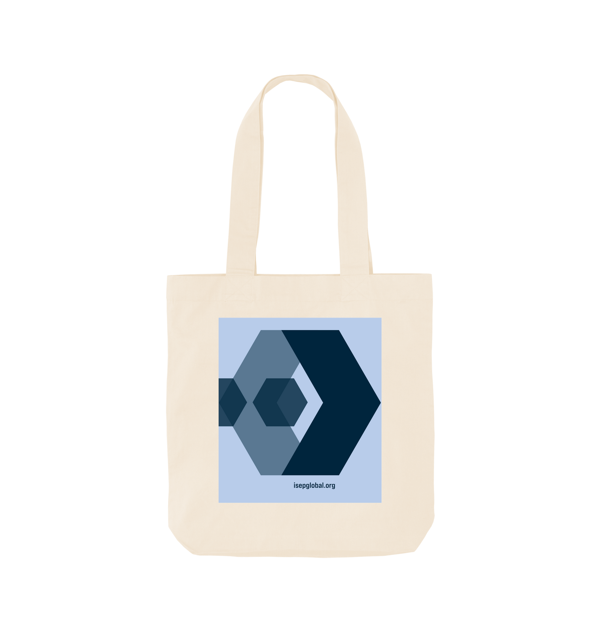 Natural Printed Bag Front