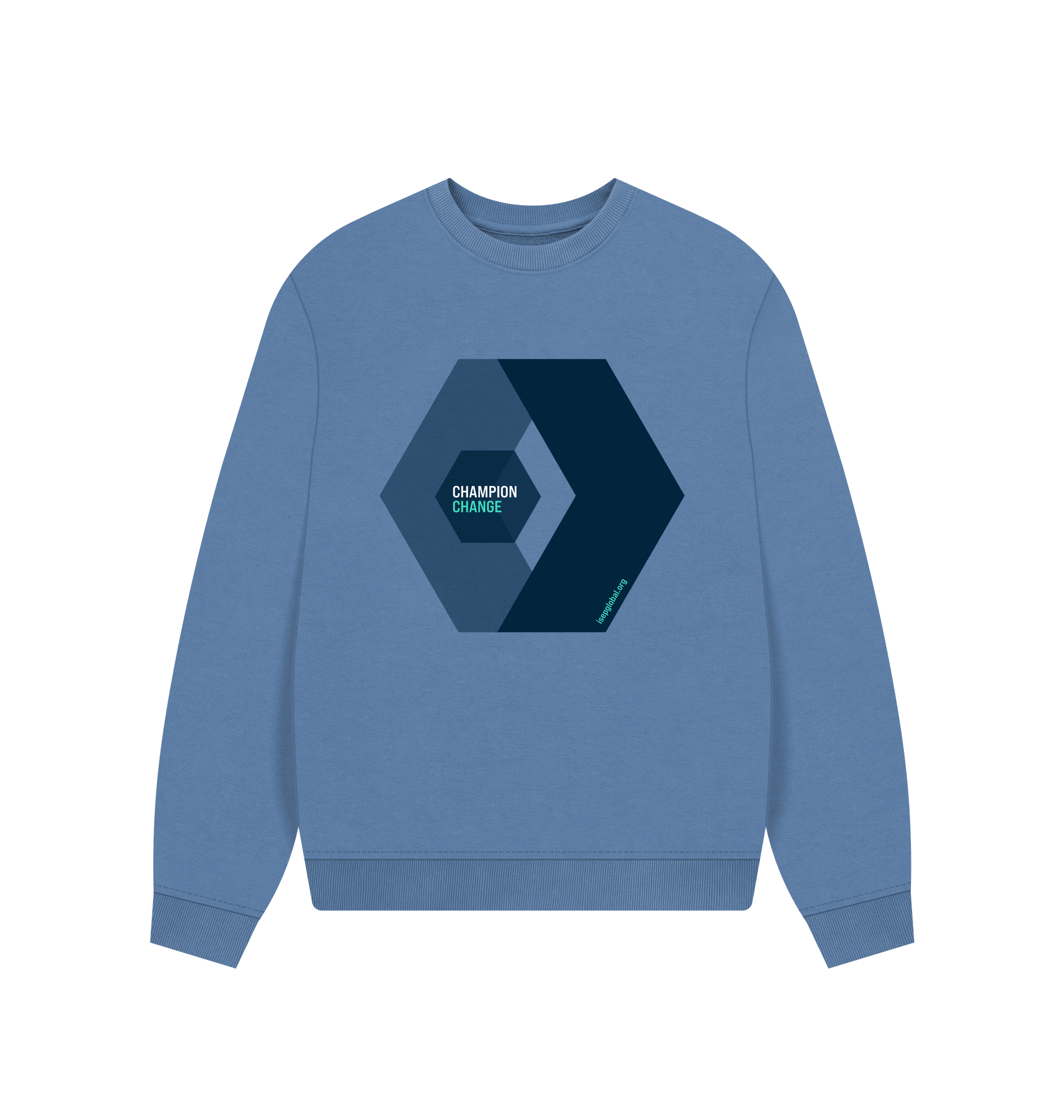 Solent Printed Sweater Front