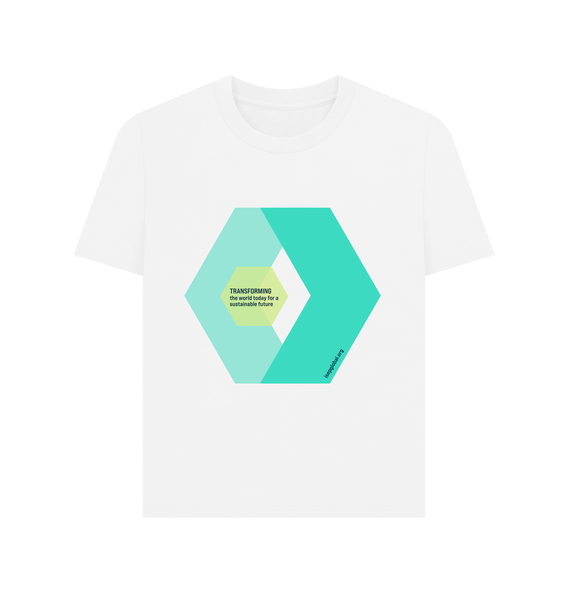 White Printed T-shirt Front