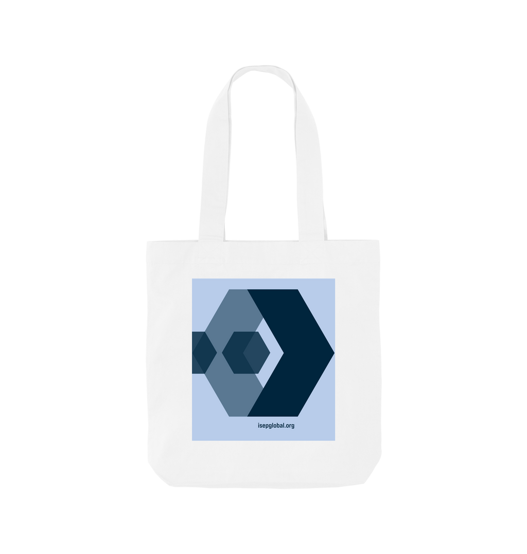 White Printed Bag Front