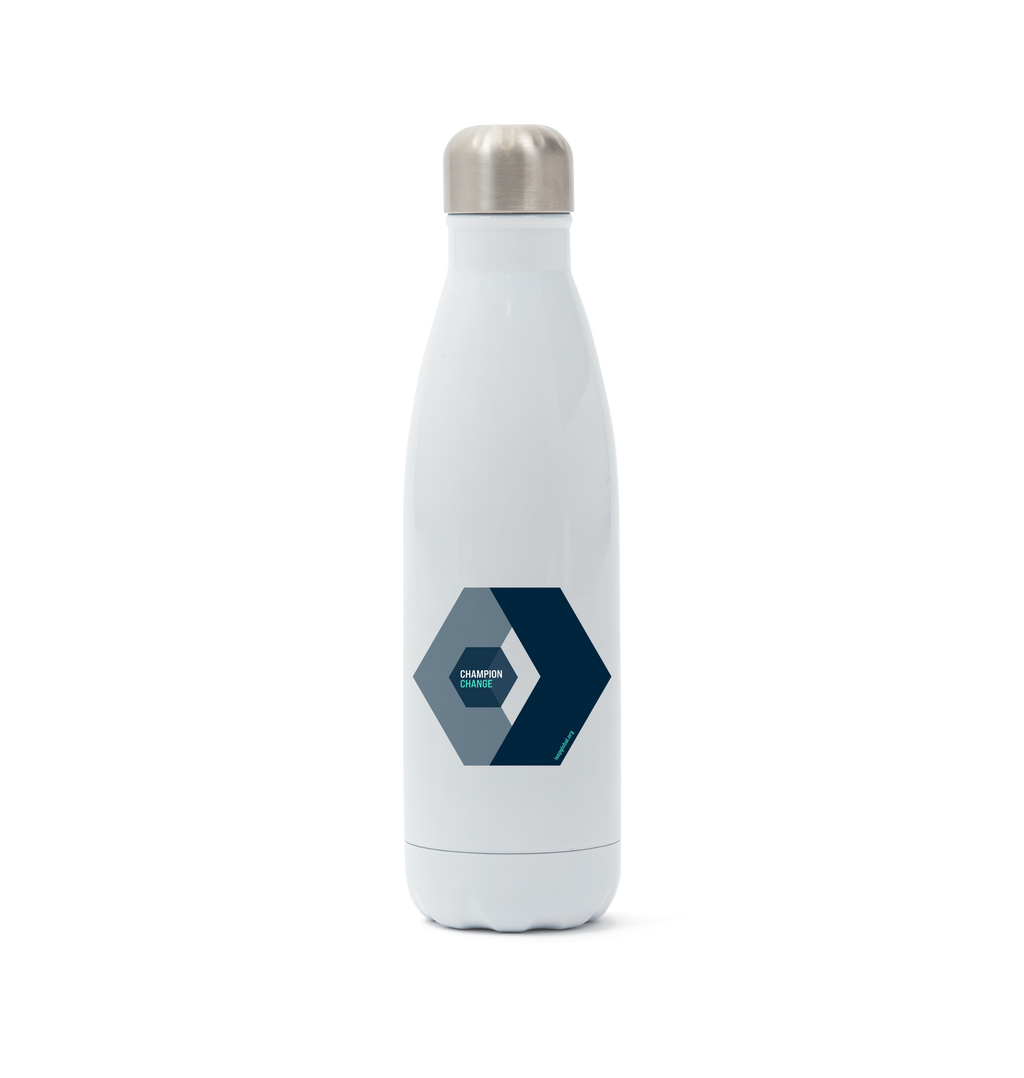 White Water Bottle Front