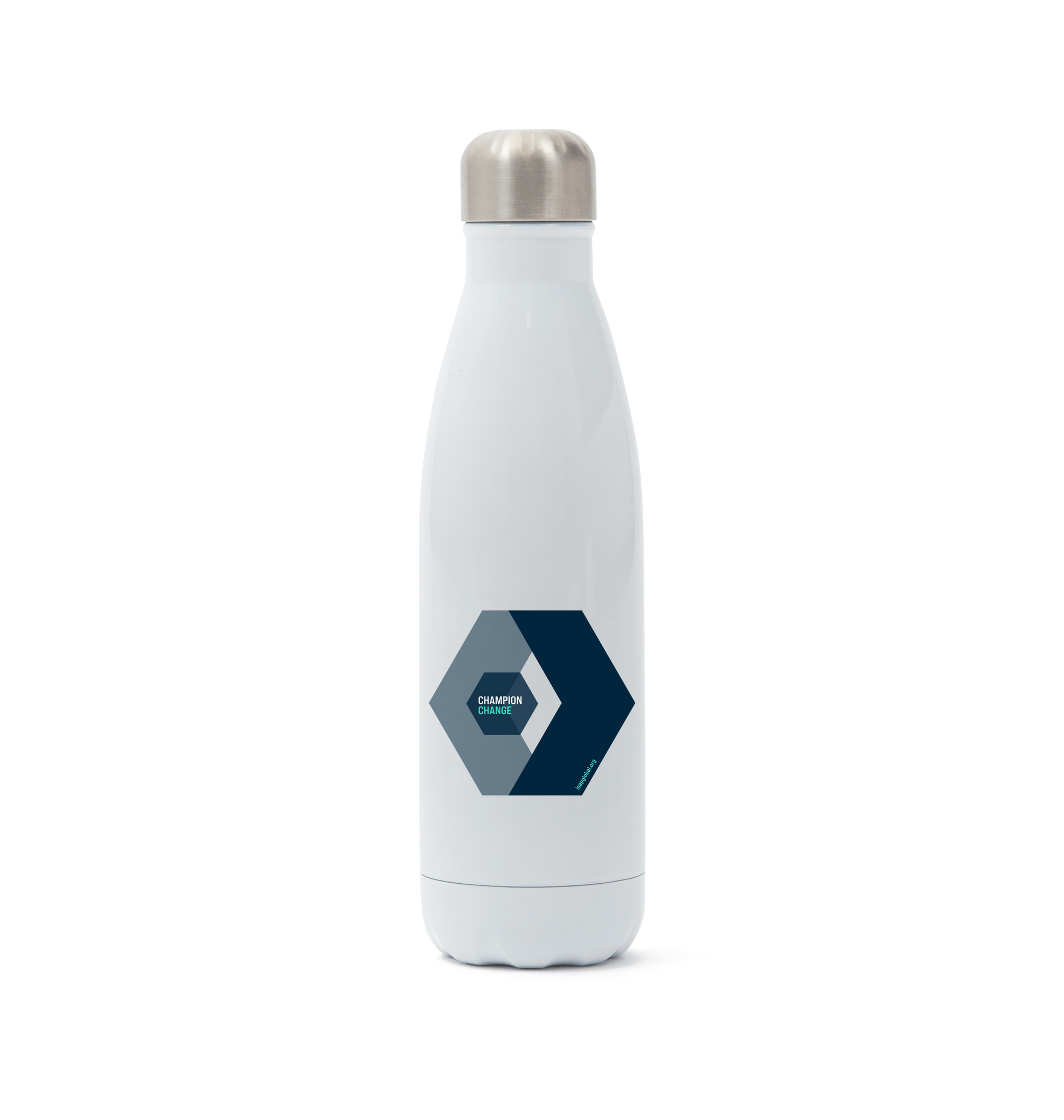 White Water Bottle Front