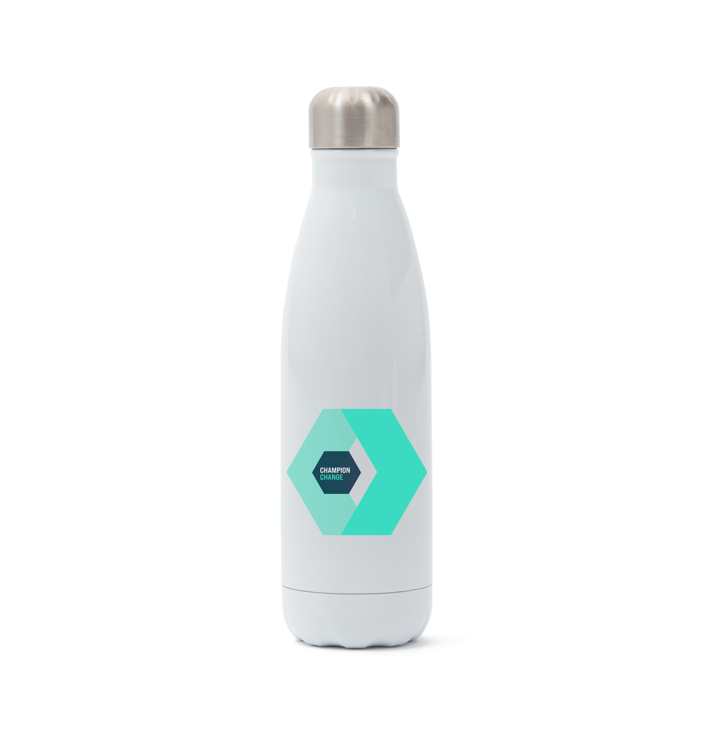 White Water Bottle Front