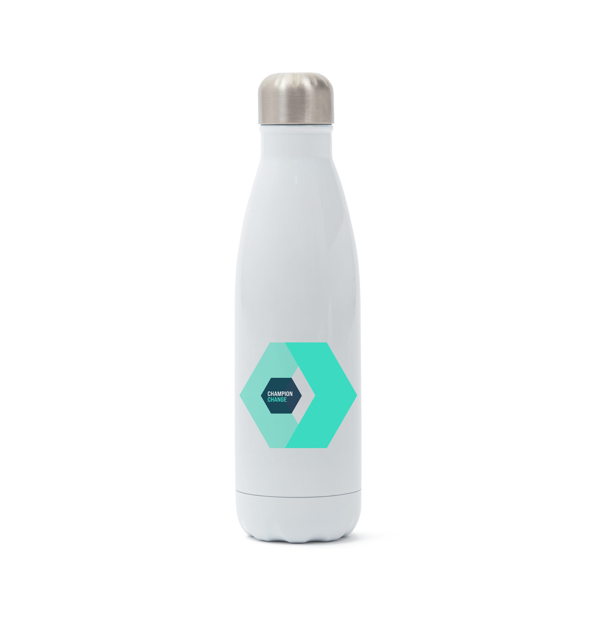 White Water Bottle Front