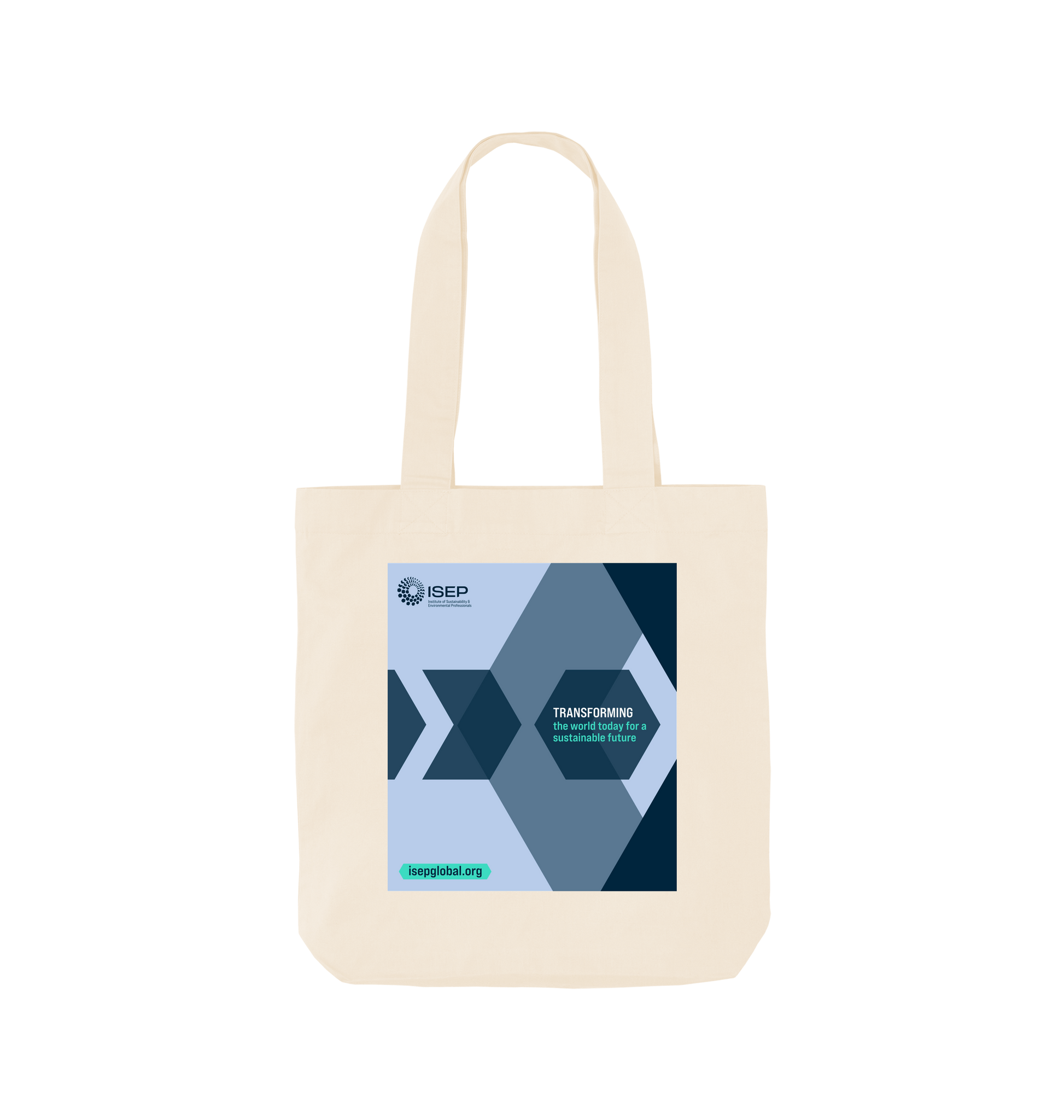 Natural Printed Bag Front
