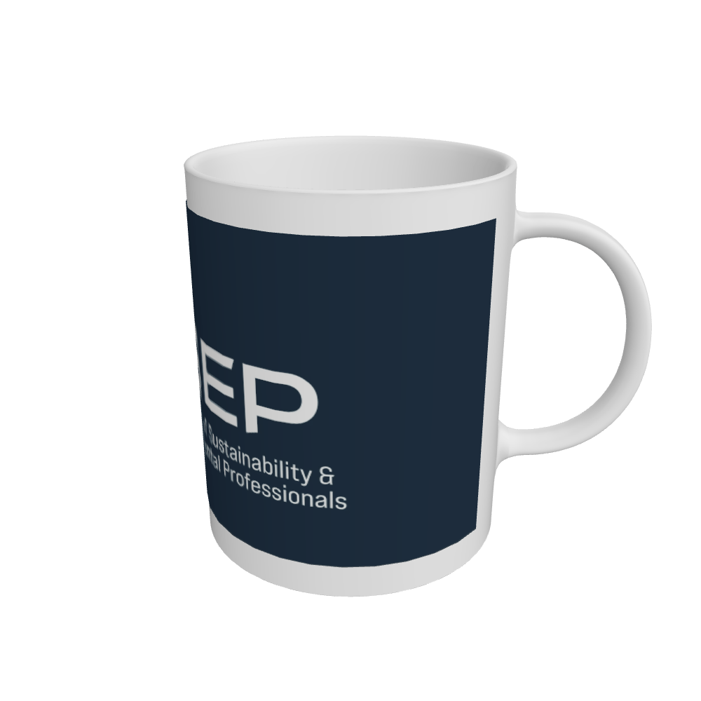 White Mug Front